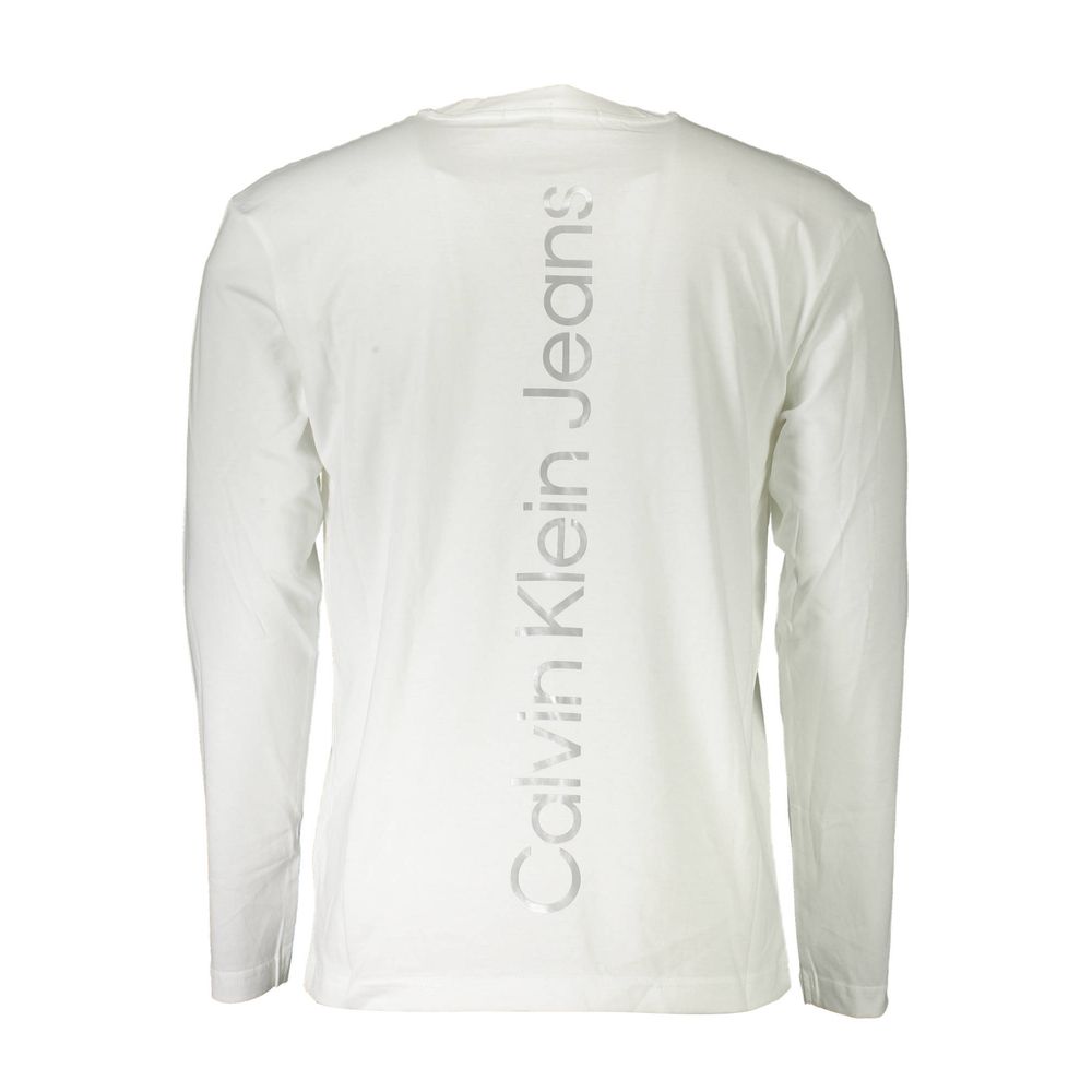 Calvin Klein White Cotton T-Shirt