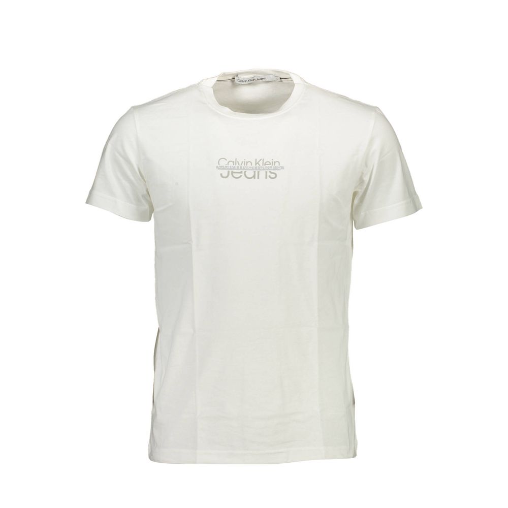 Calvin Klein White Cotton T-Shirt