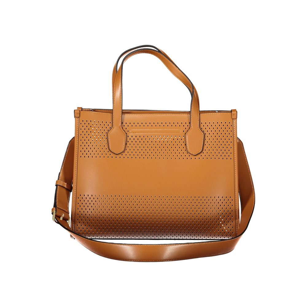 Guess Jeans Brown Polyethylene Handbag