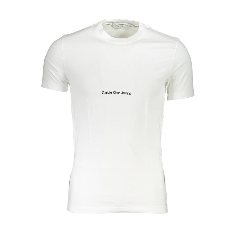 Calvin Klein White Cotton T-Shirt
