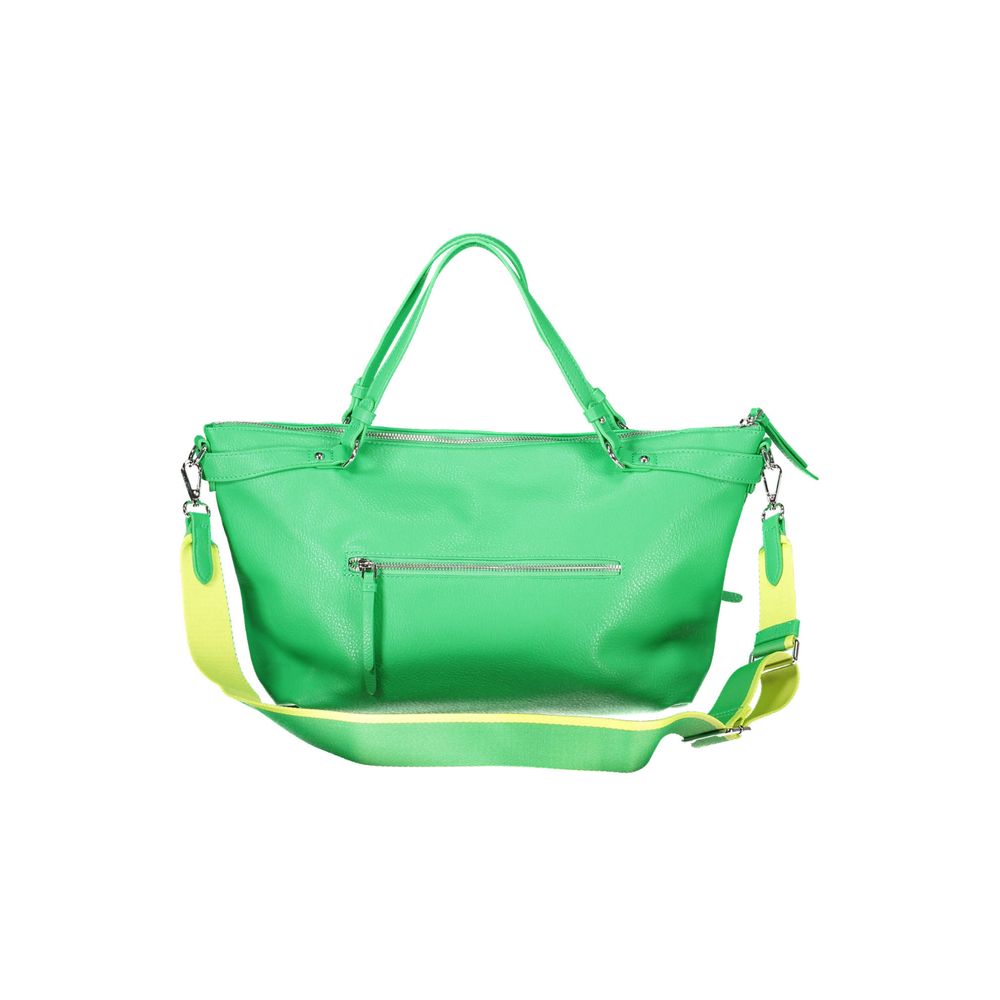Desigual Green Polyethylene Handbag