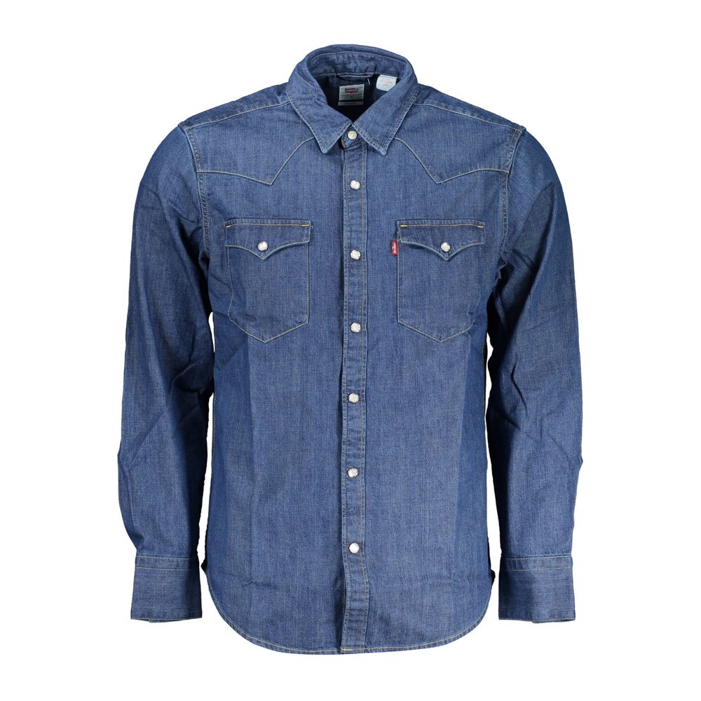 Levi's Blue Cotton Shirt