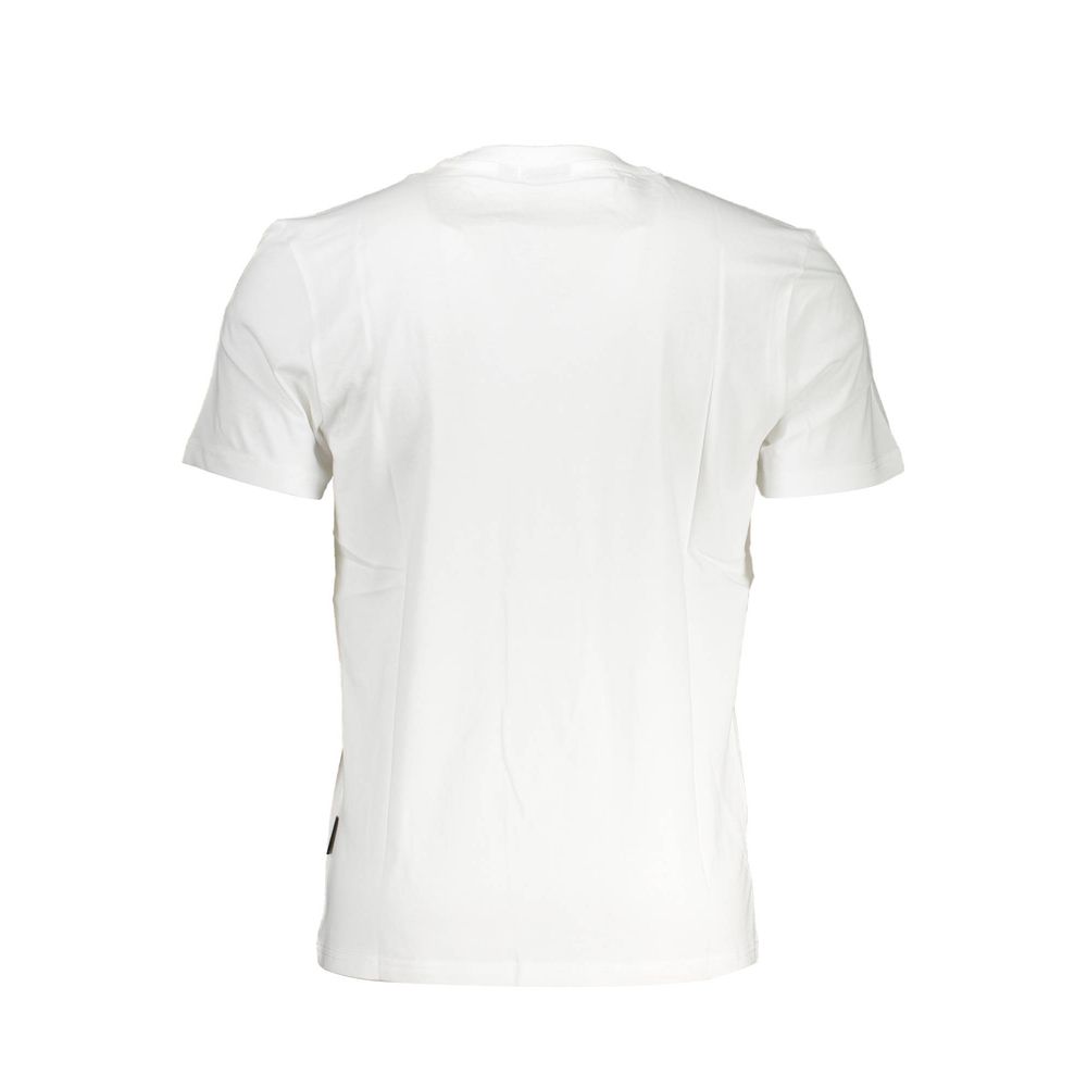 Napapijri White Cotton T-Shirt