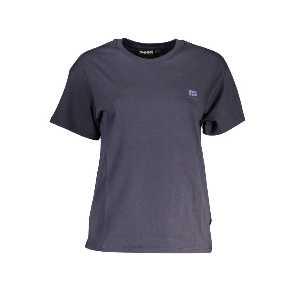 Napapijri Blue Cotton Tops & T-Shirt