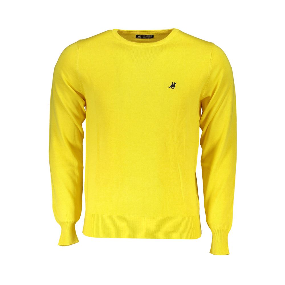 U.S. Grand Polo Yellow Cotton Sweater