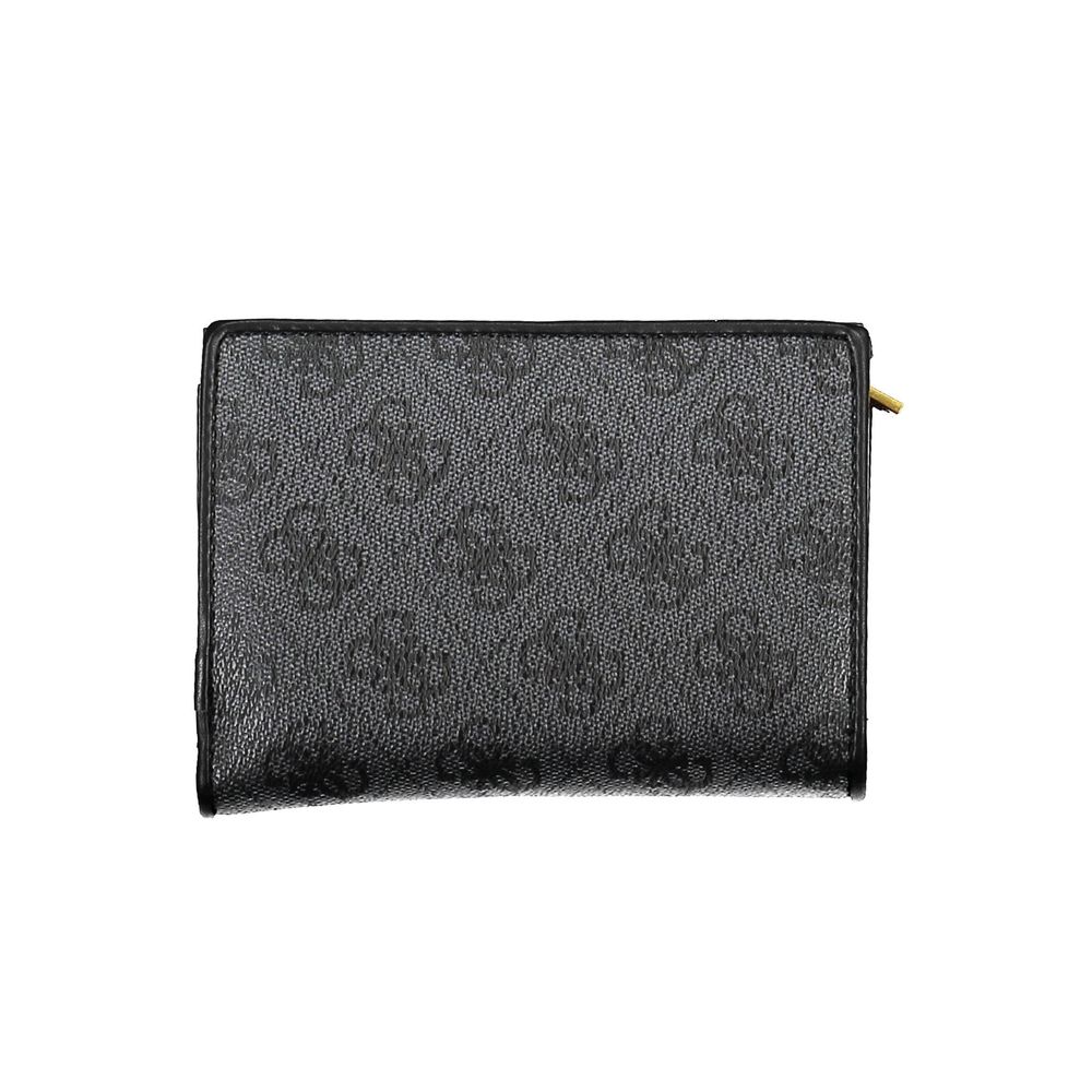 Guess Jeans Black Polyethylene Wallet