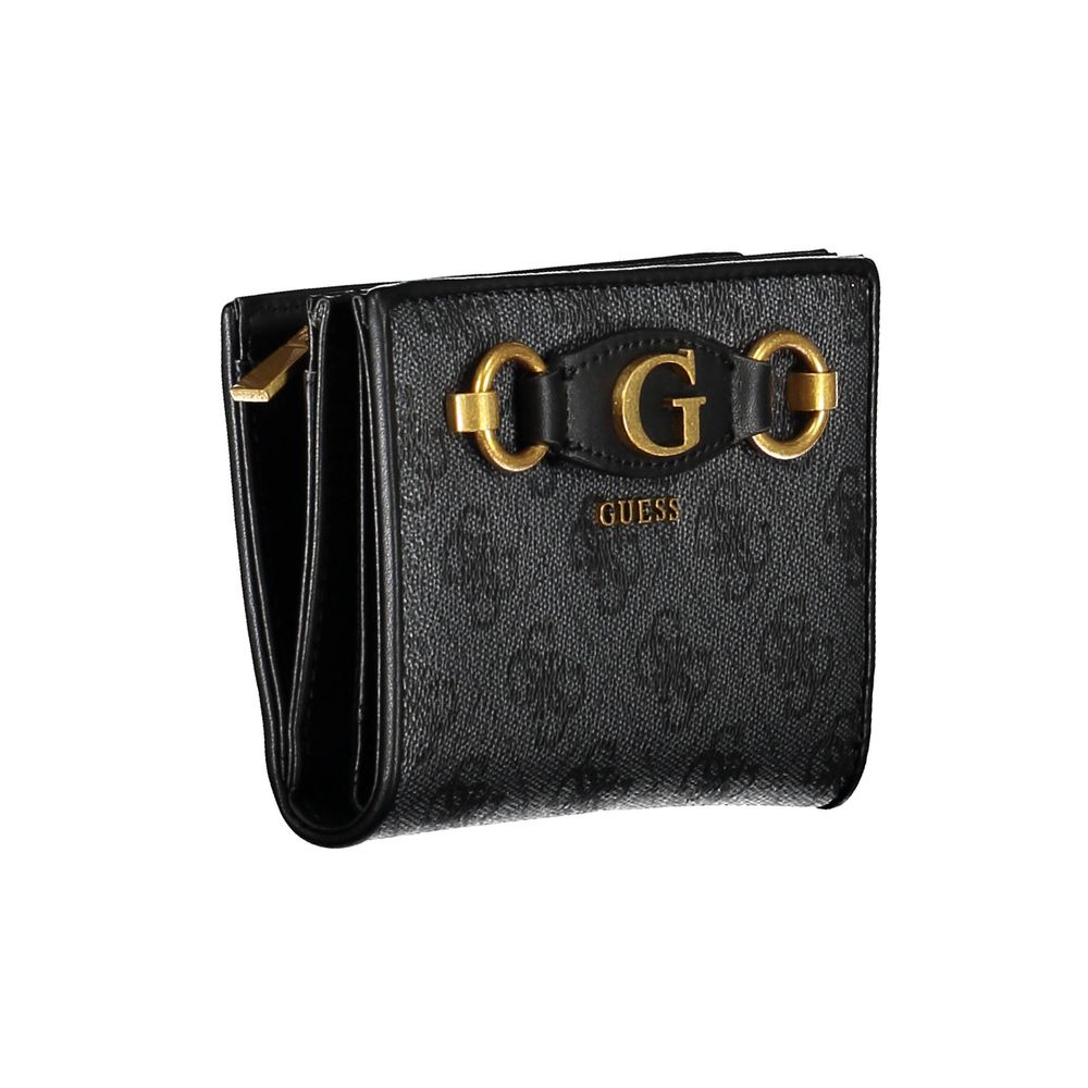 Guess Jeans Black Polyethylene Wallet