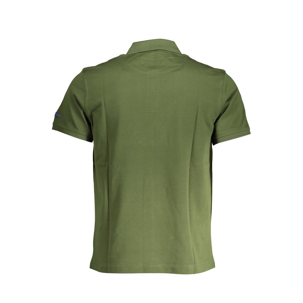 Harmont & Blaine Green Cotton Polo Shirt