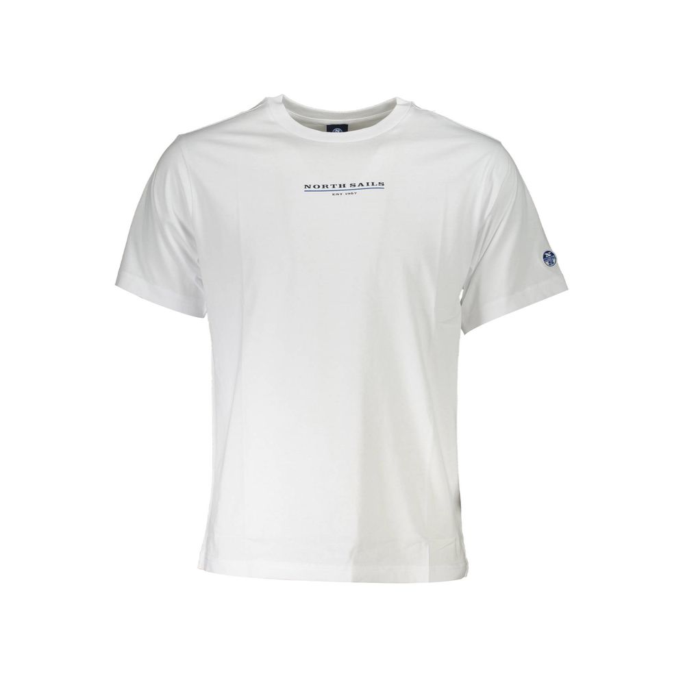 North Sails White Cotton T-Shirt