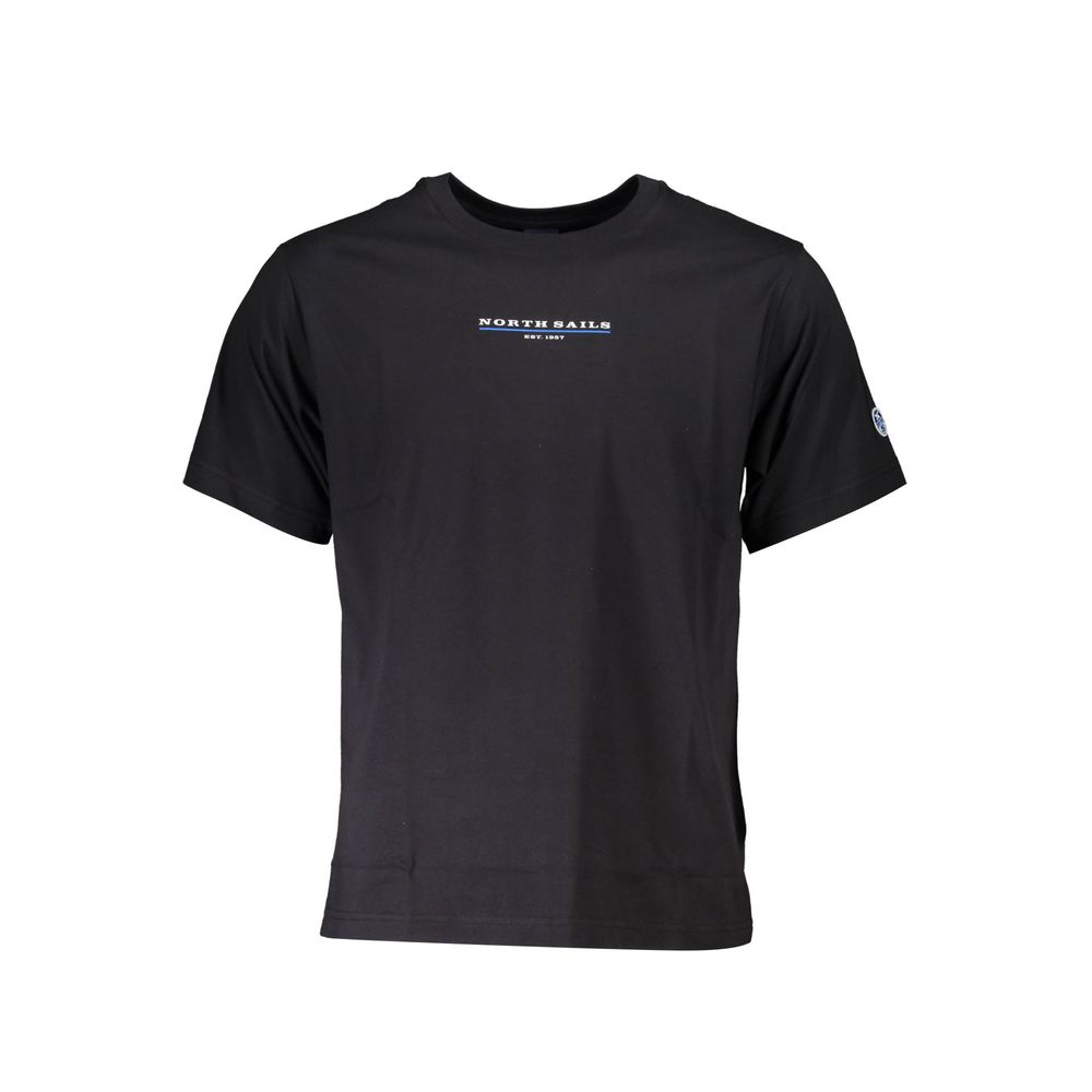 North Sails Black Cotton T-Shirt