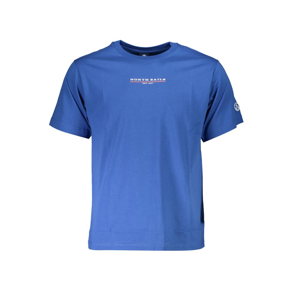 North Sails Blue Cotton T-Shirt