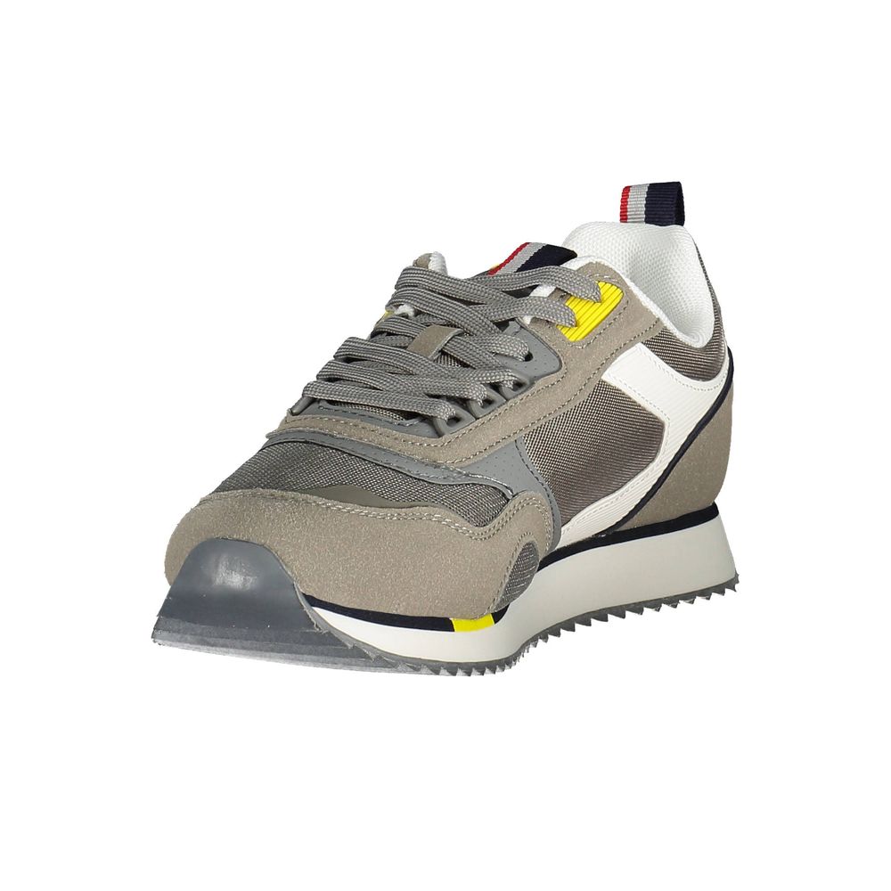 U.S. POLO ASSN. Gray Polyester Sneaker