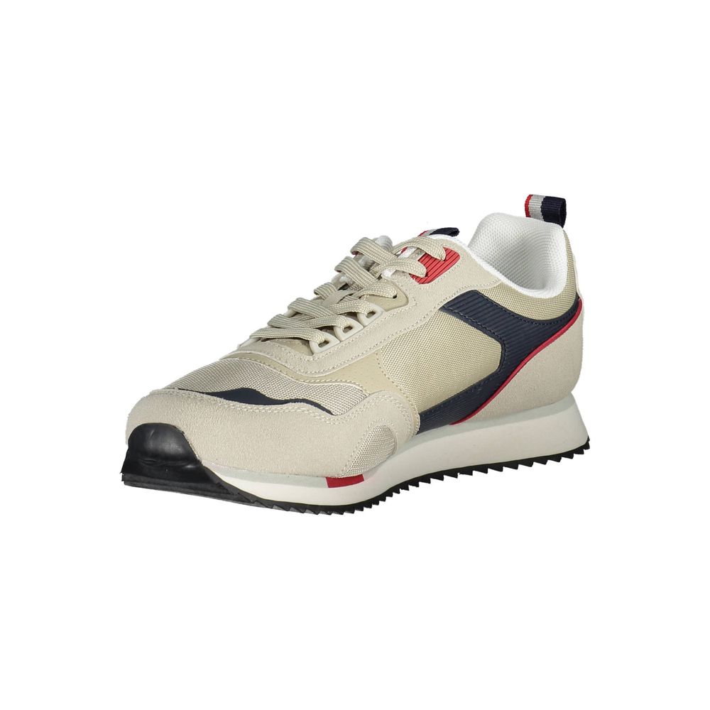 U.S. POLO ASSN. Beige Polyester Sneaker