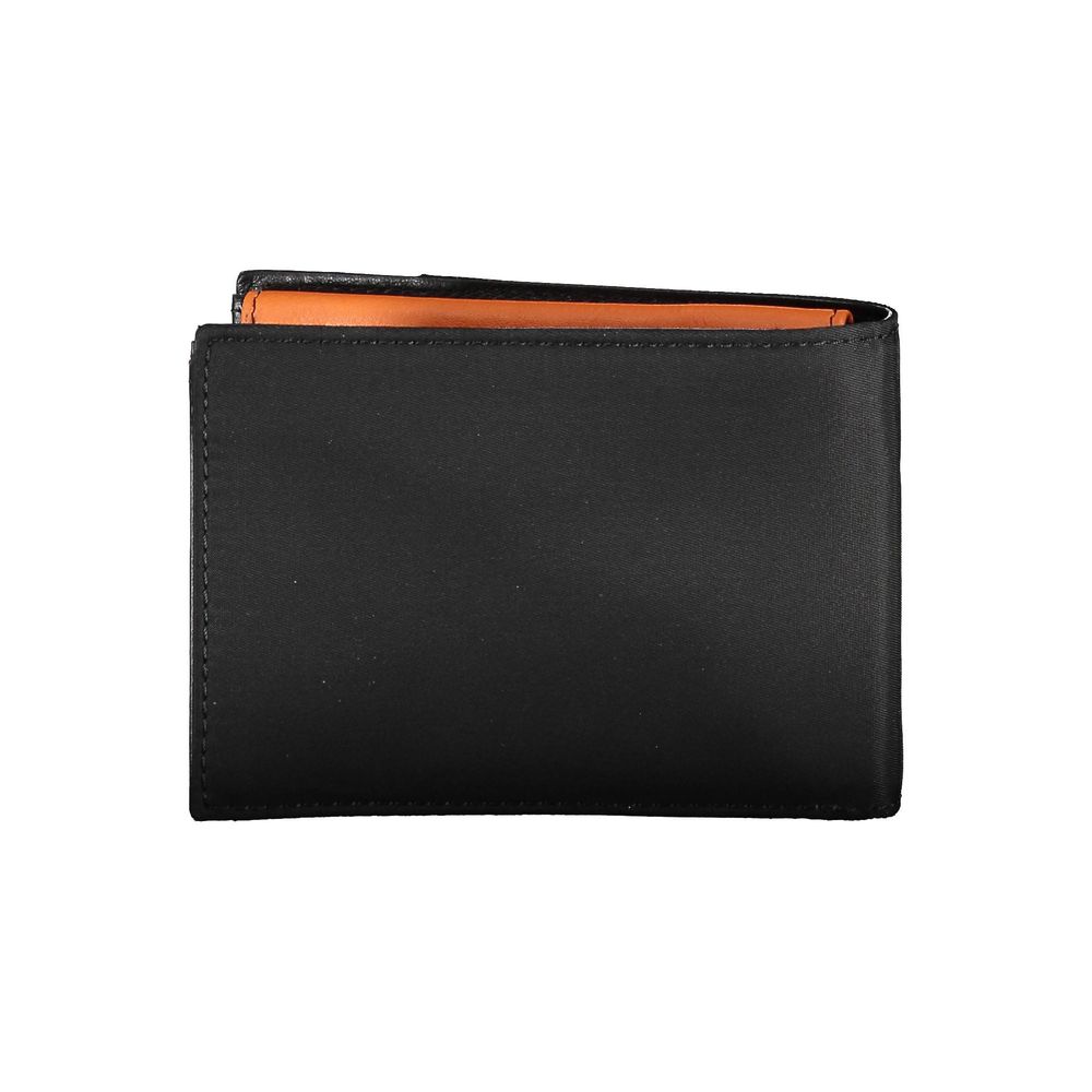 Piquadro Black Recycled Polyethylene Wallet