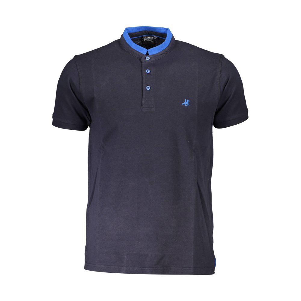 U.S. Grand Polo Blue Cotton T-Shirt