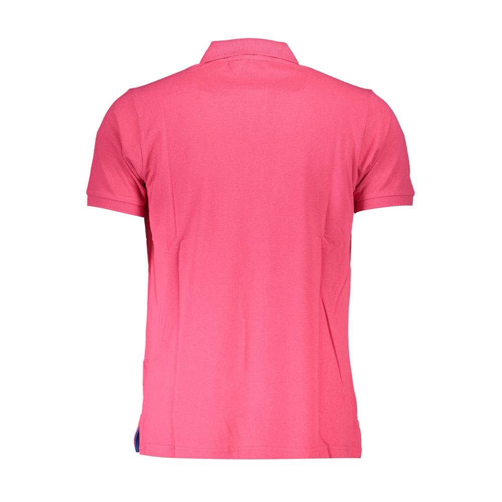 U.S. Grand Polo Pink Cotton Polo Shirt