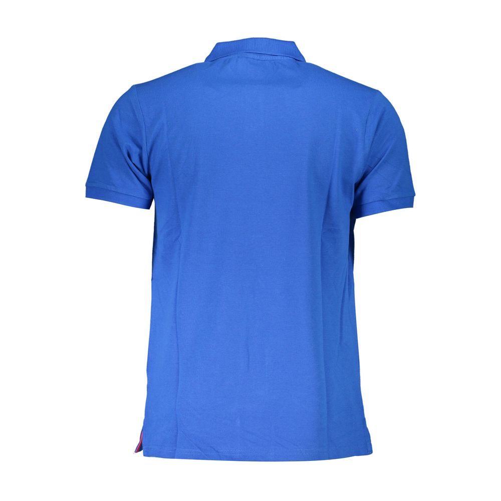 U.S. Grand Polo Blue Cotton Polo Shirt