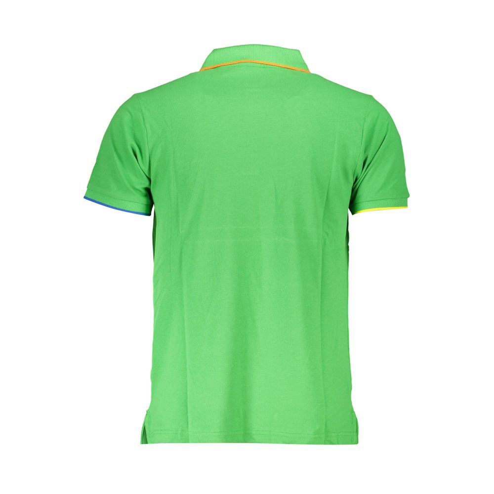 U.S. Grand Polo Green Cotton Polo Shirt