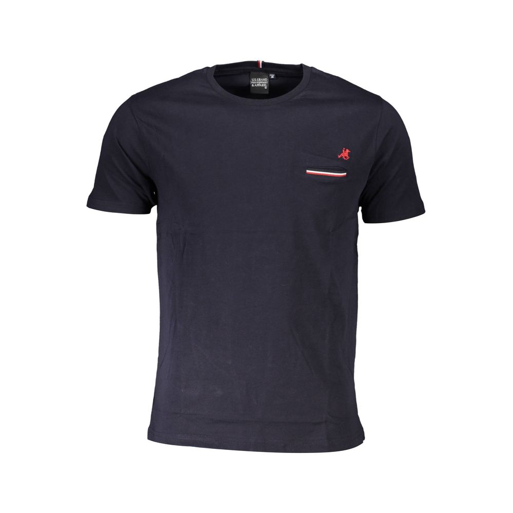 U.S. Grand Polo Blue Cotton T-Shirt