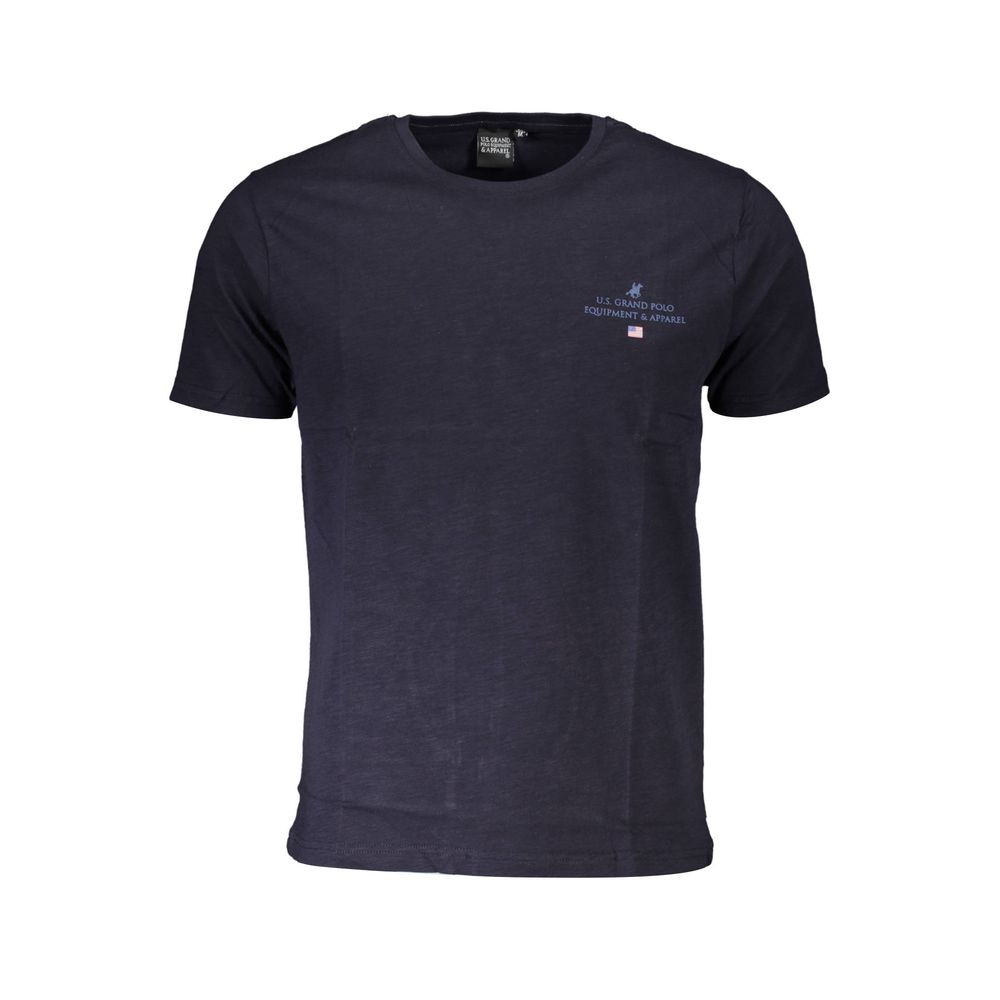 U.S. Grand Polo Blue Cotton T-Shirt