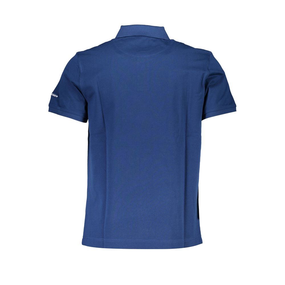 Harmont & Blaine Blue Cotton Polo Shirt