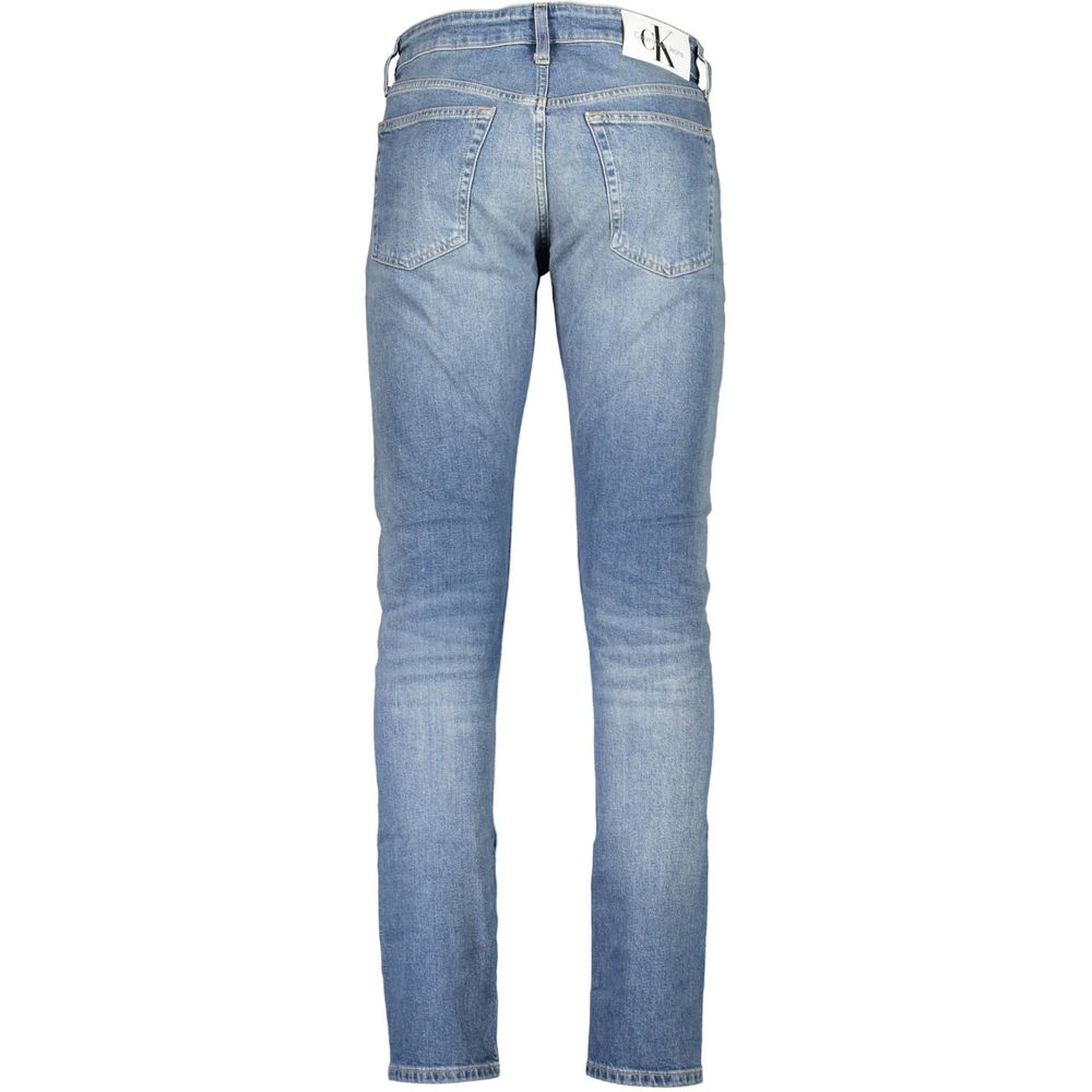 Calvin Klein Blue Cotton Jeans & Pant
