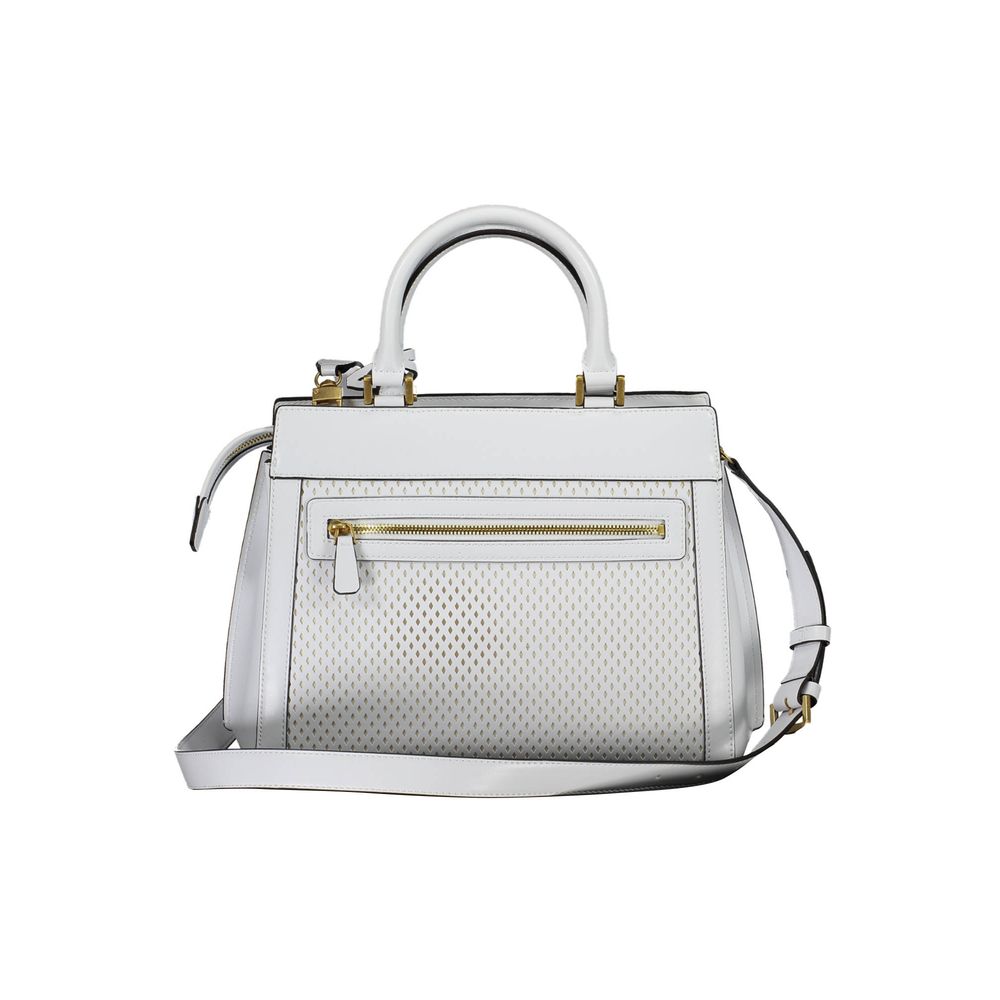 Guess Jeans White Polyethylene Handbag