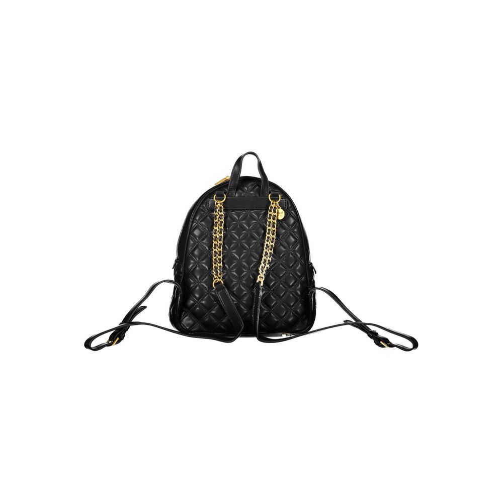 Guess Jeans Black Polyethylene Backpack