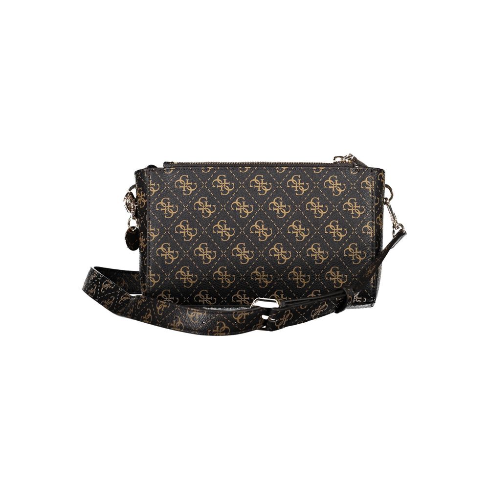Guess Jeans Brown Polyethylene Handbag