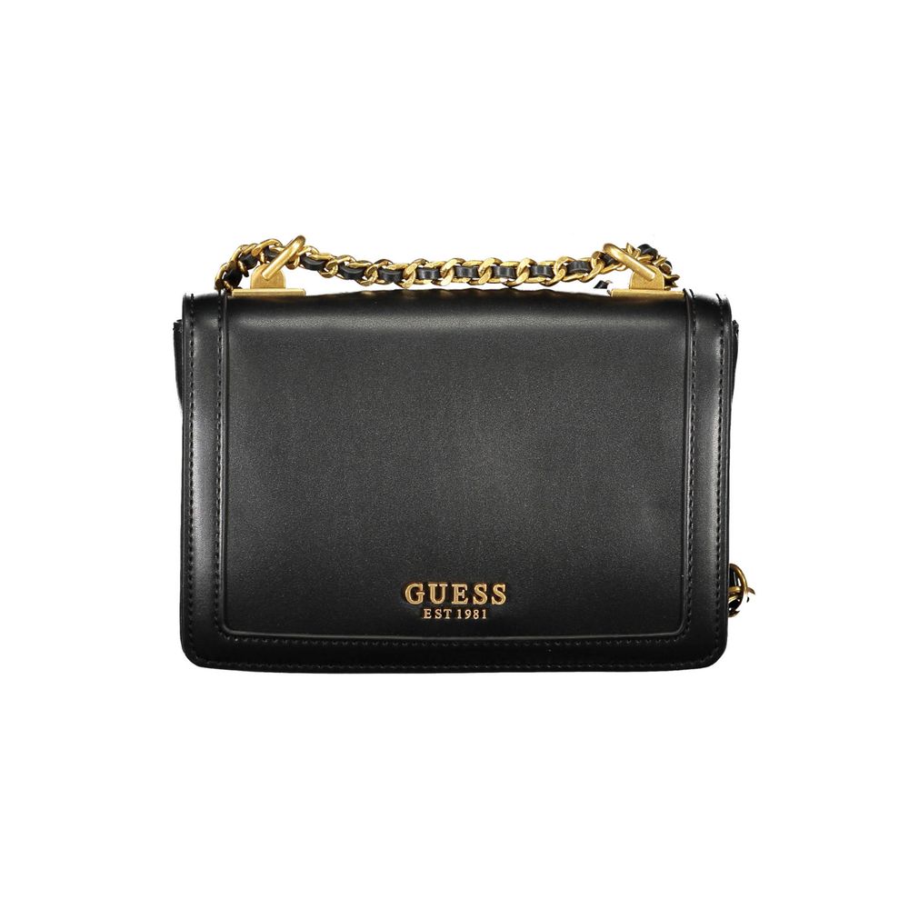 Guess Jeans Black Polyethylene Handbag
