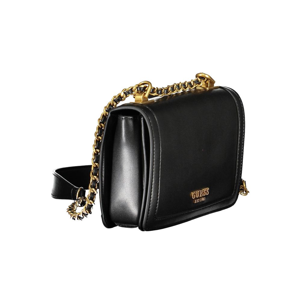 Guess Jeans Black Polyethylene Handbag