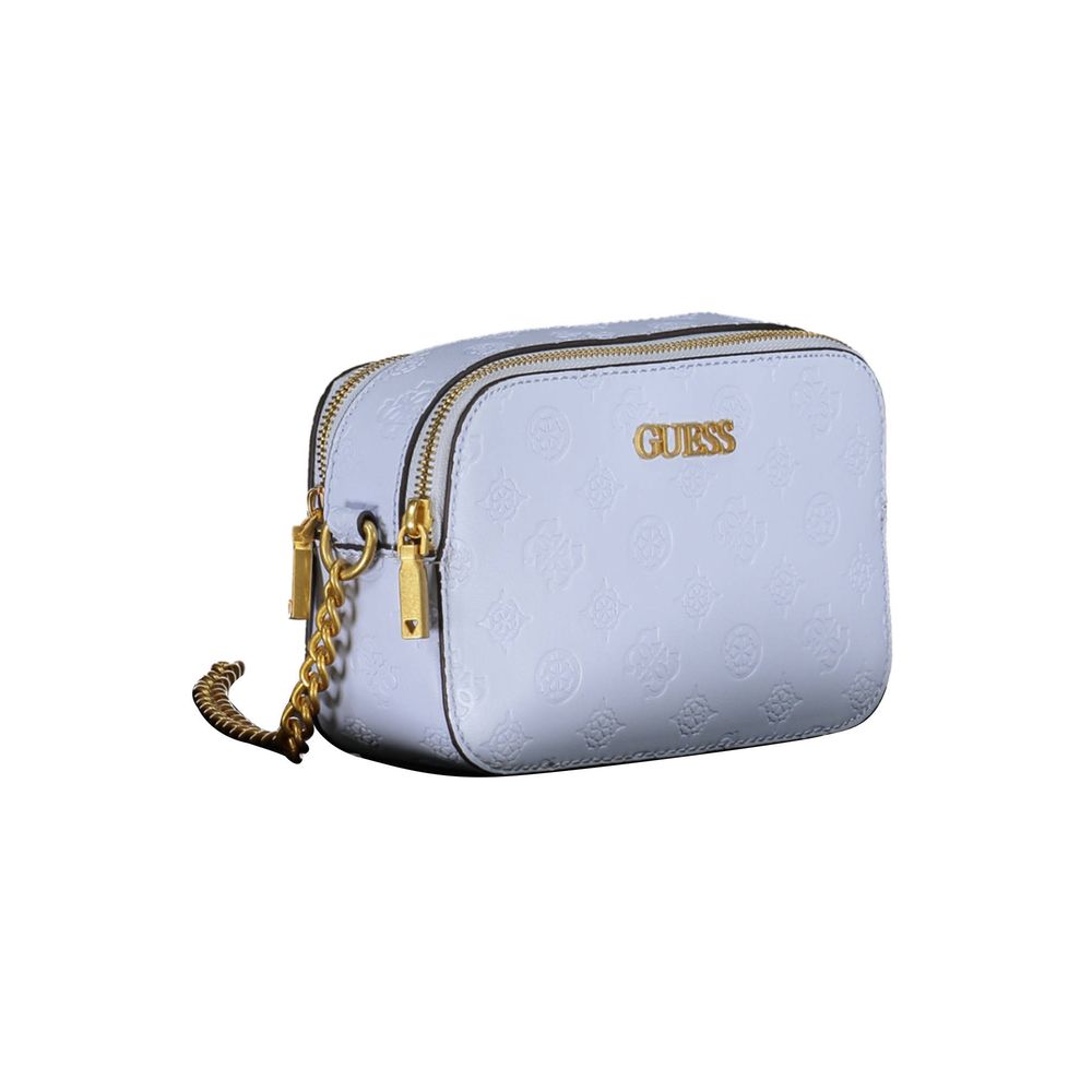 Guess Jeans Blue Polyethylene Handbag