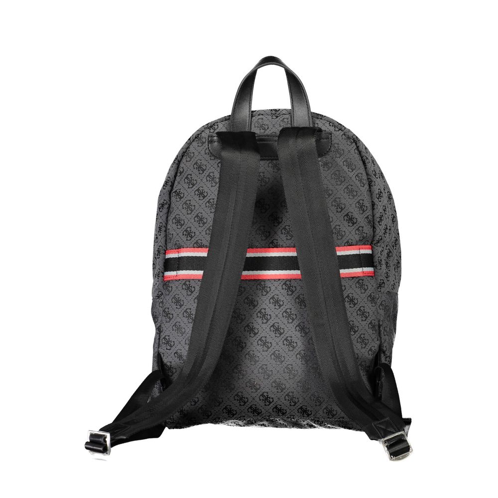 Guess Jeans Black Polyester Backpack