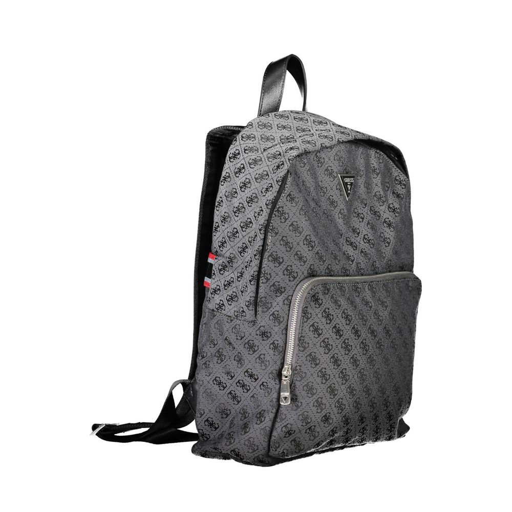 Guess Jeans Black Polyester Backpack