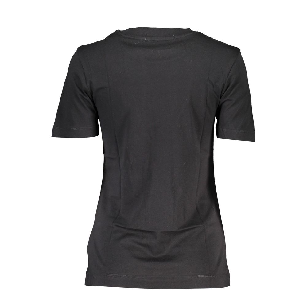 Calvin Klein Black Cotton Tops & T-Shirt