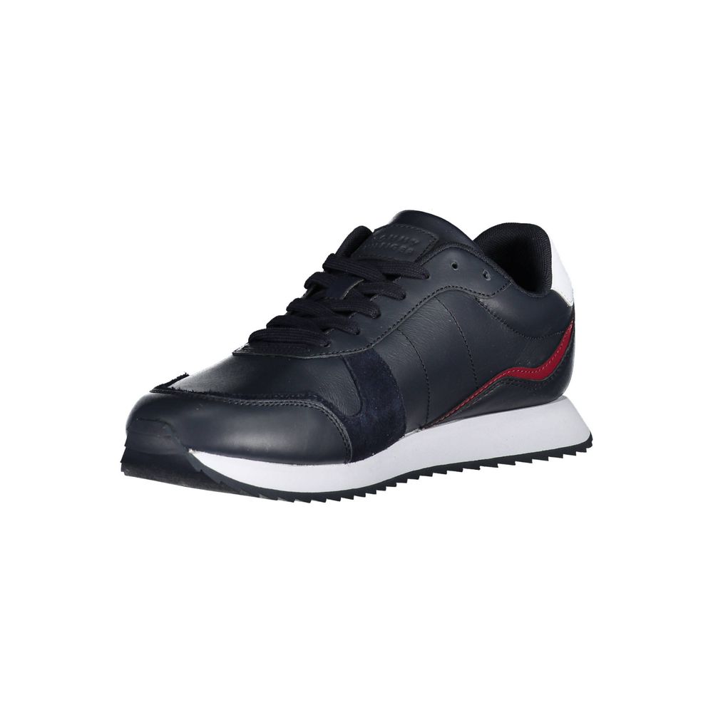 Tommy Hilfiger Blue Polyester Sneaker