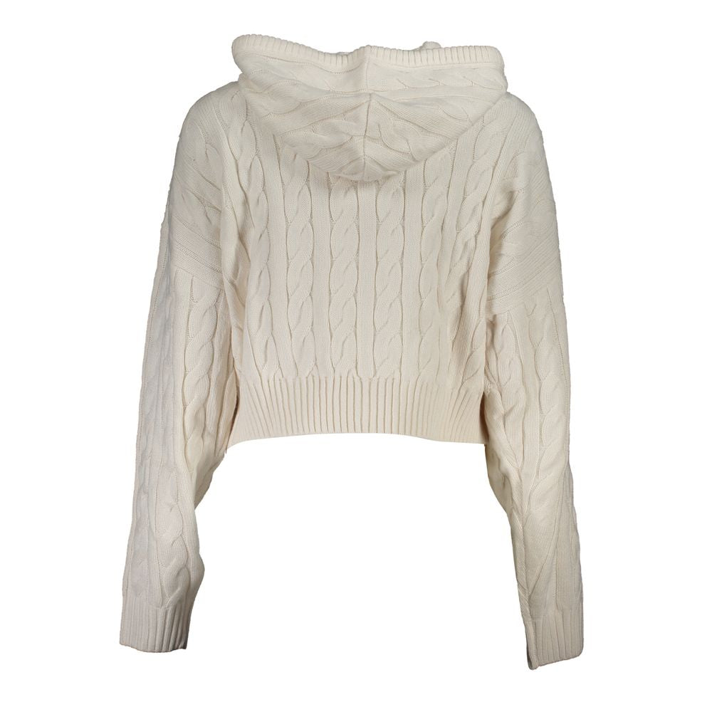 Tommy Hilfiger White Polyester Sweater