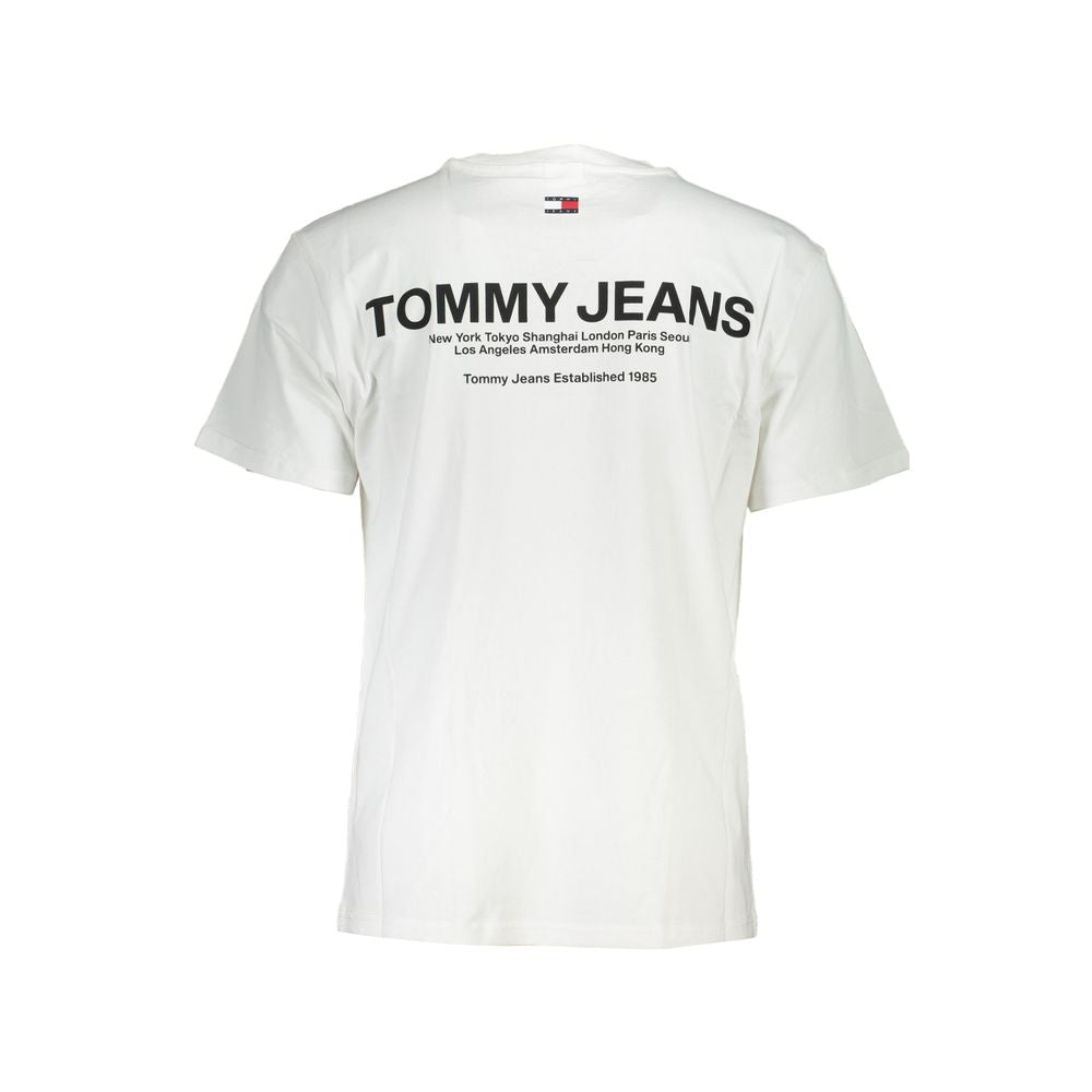 Tommy Hilfiger White Cotton T-Shirt