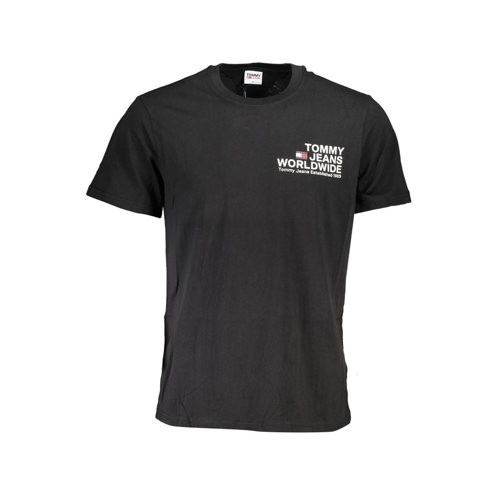 Tommy Hilfiger Black Cotton T-Shirt