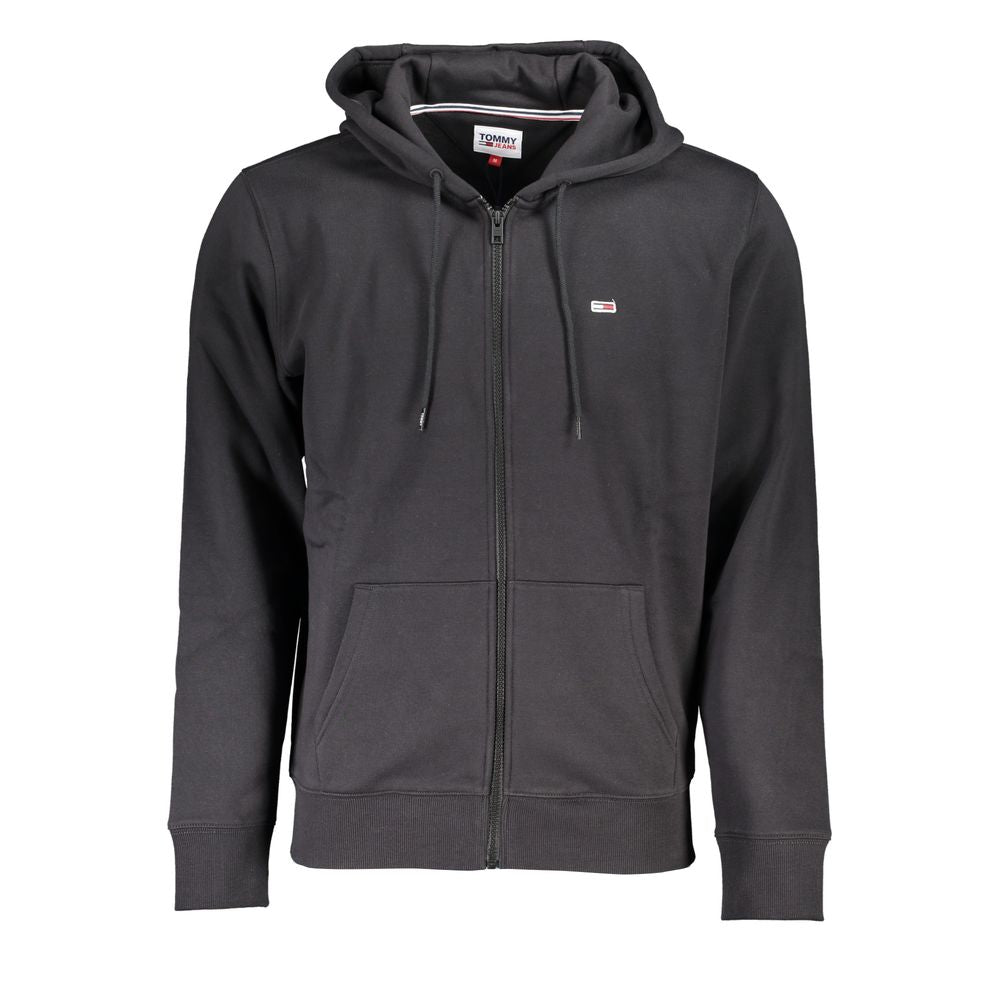 Tommy Hilfiger Black Cotton Sweater