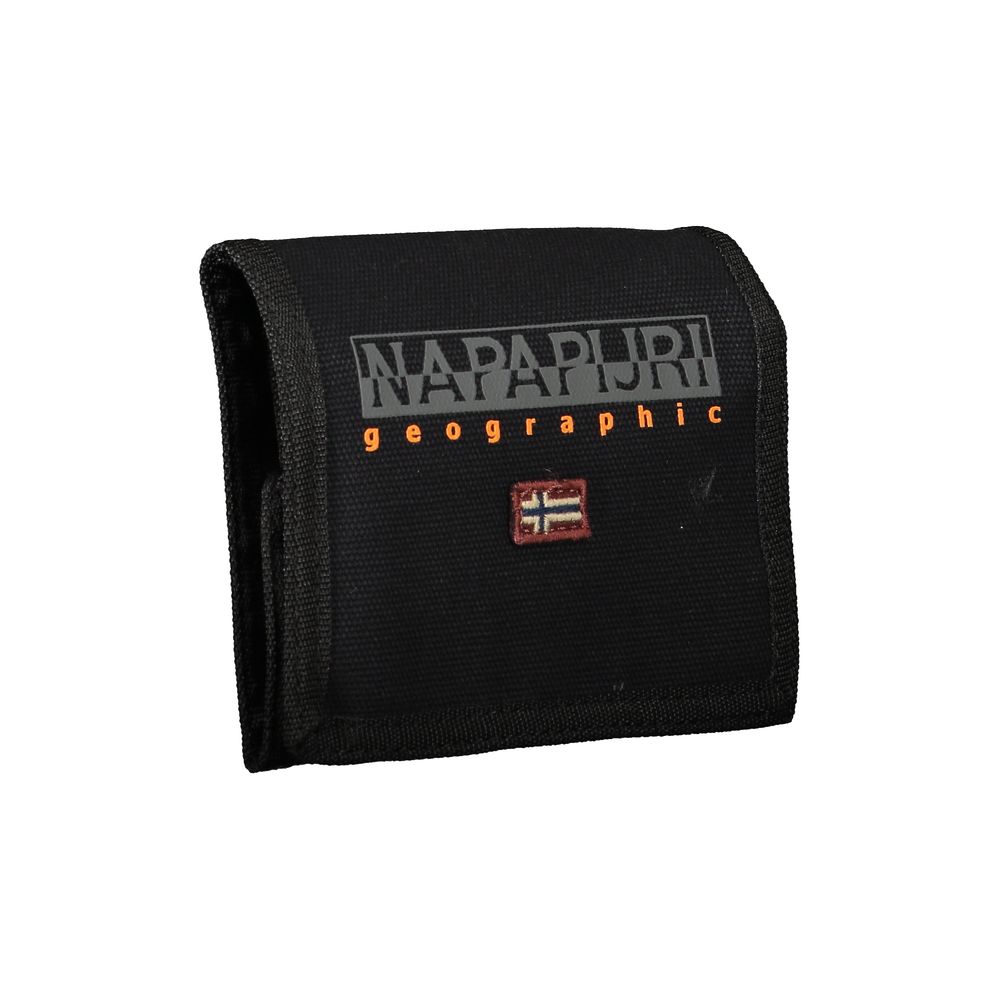 Napapijri Black Cotton Wallet