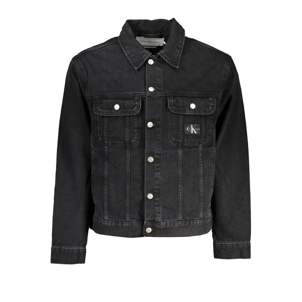 Calvin Klein Black Cotton Jacket