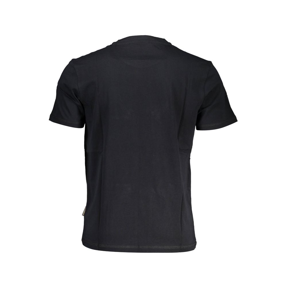 Napapijri Black Cotton T-Shirt