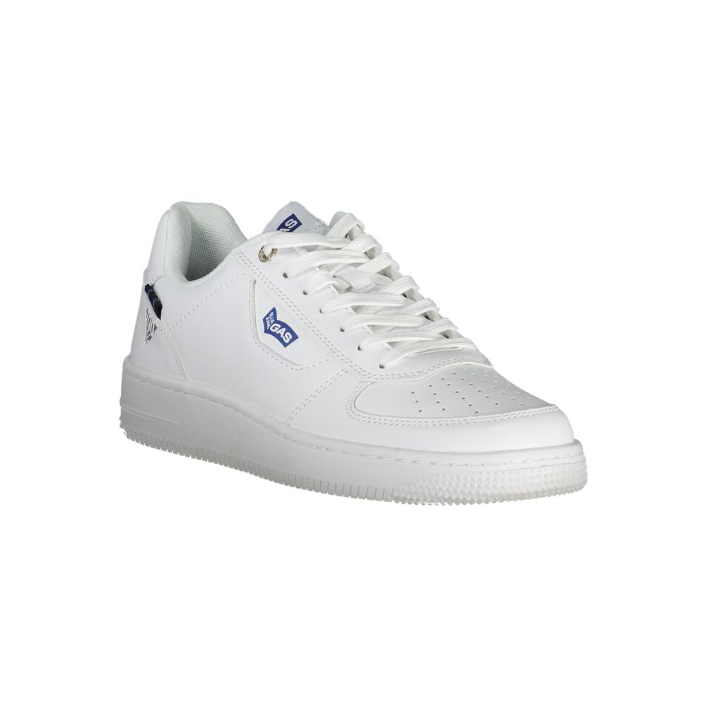 Gas White Polyester Sneaker