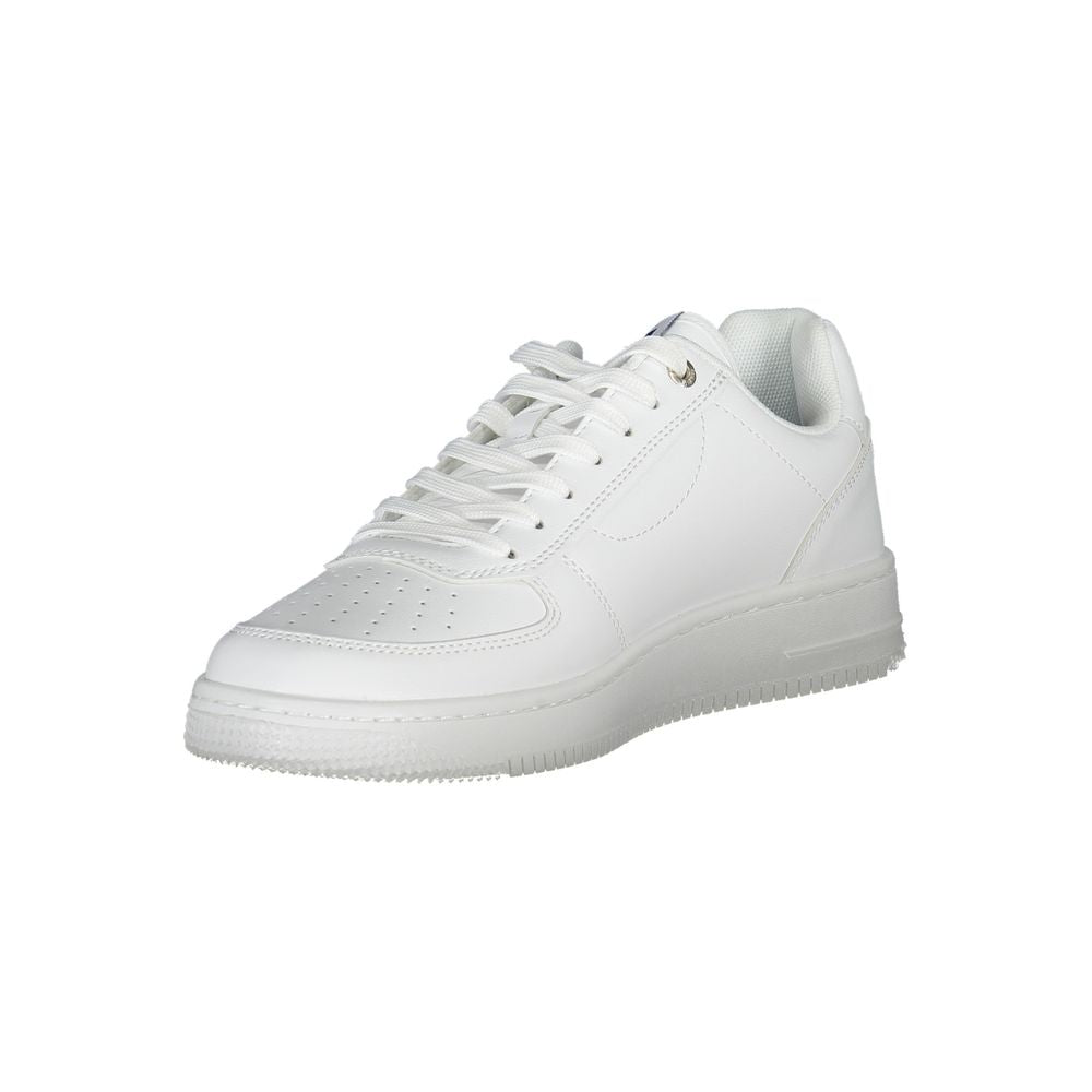Gas White Polyester Sneaker