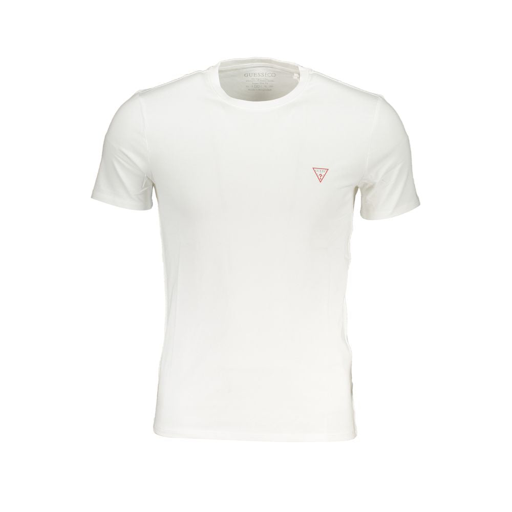 Guess Jeans White Cotton T-Shirt