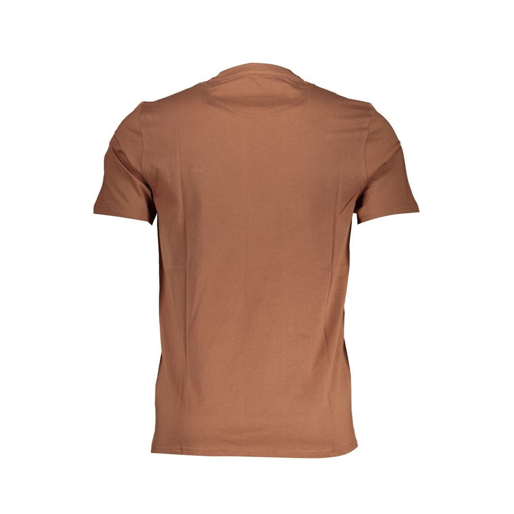 Harmont & Blaine Brown Cotton T-Shirt