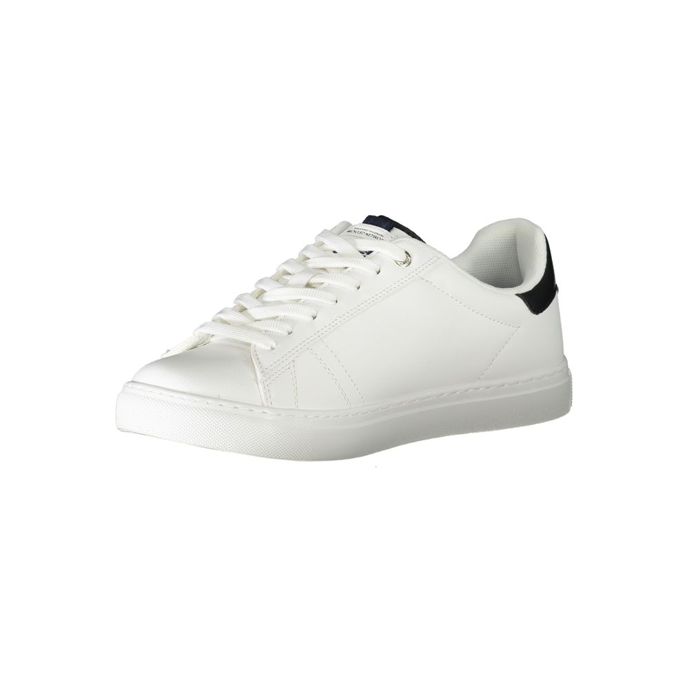 Gas White Polyester Sneaker