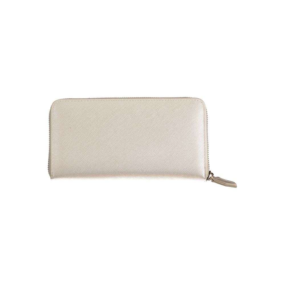 Mario Valentino Gray Polyethylene Wallet