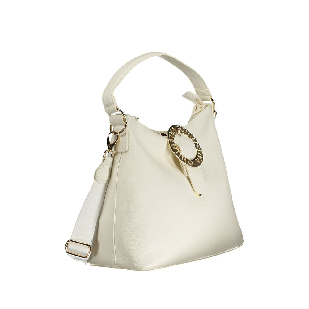 Mario Valentino White Polyethylene Handbag